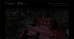 Desktop Screenshot of foxtrotfilms.com